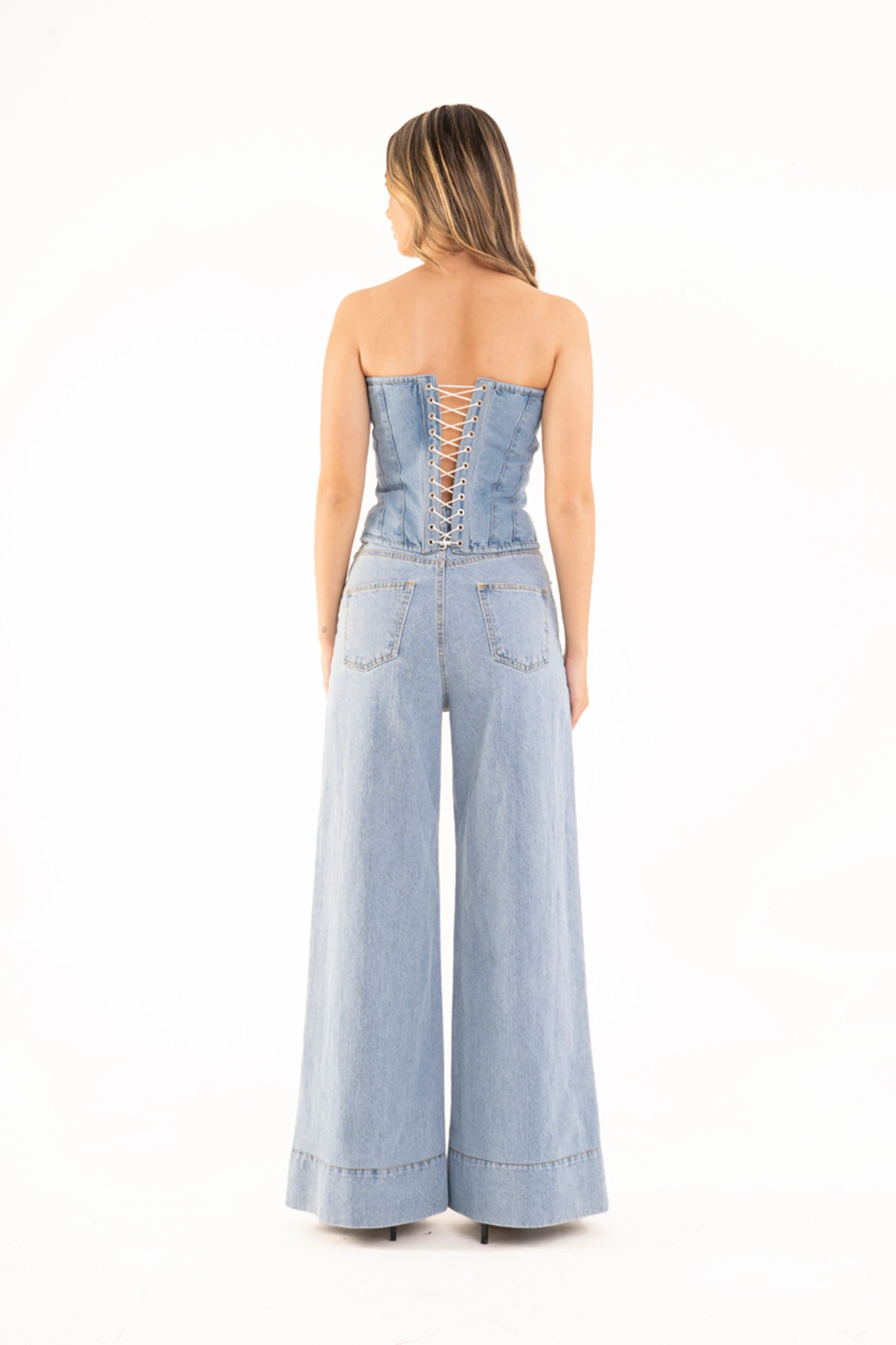 Zeenia Denim Corset