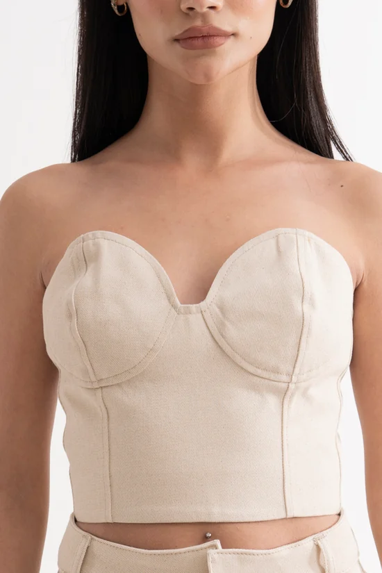 Isla Denim Corset
